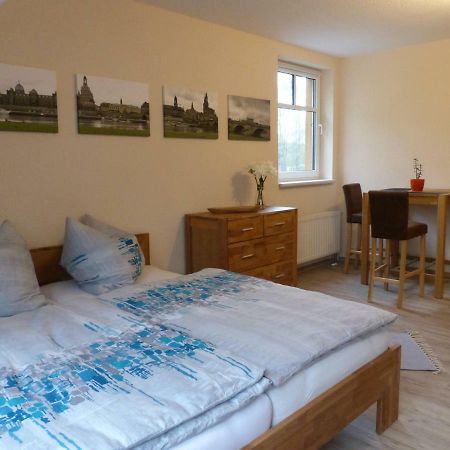 Ferienwohnung Ortrand - Pension Bagian luar foto