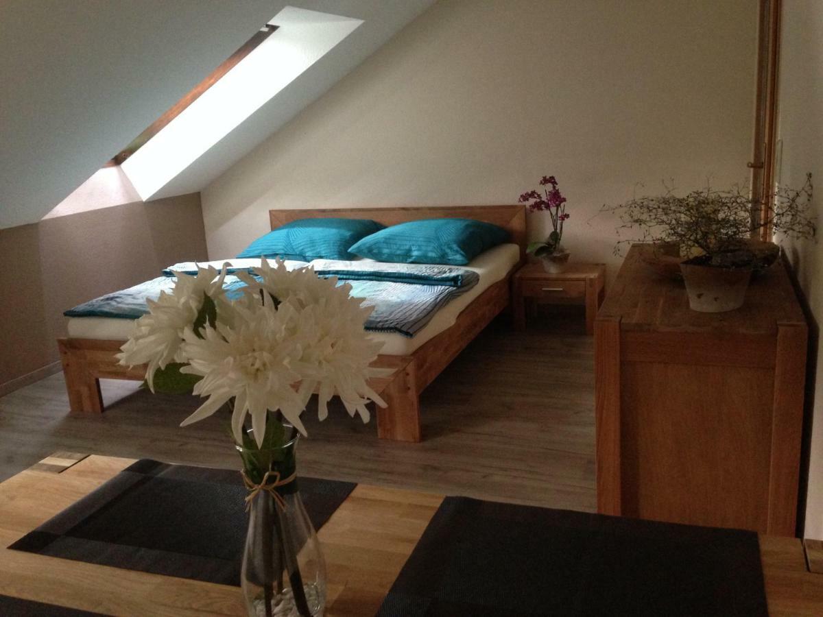 Ferienwohnung Ortrand - Pension Bagian luar foto