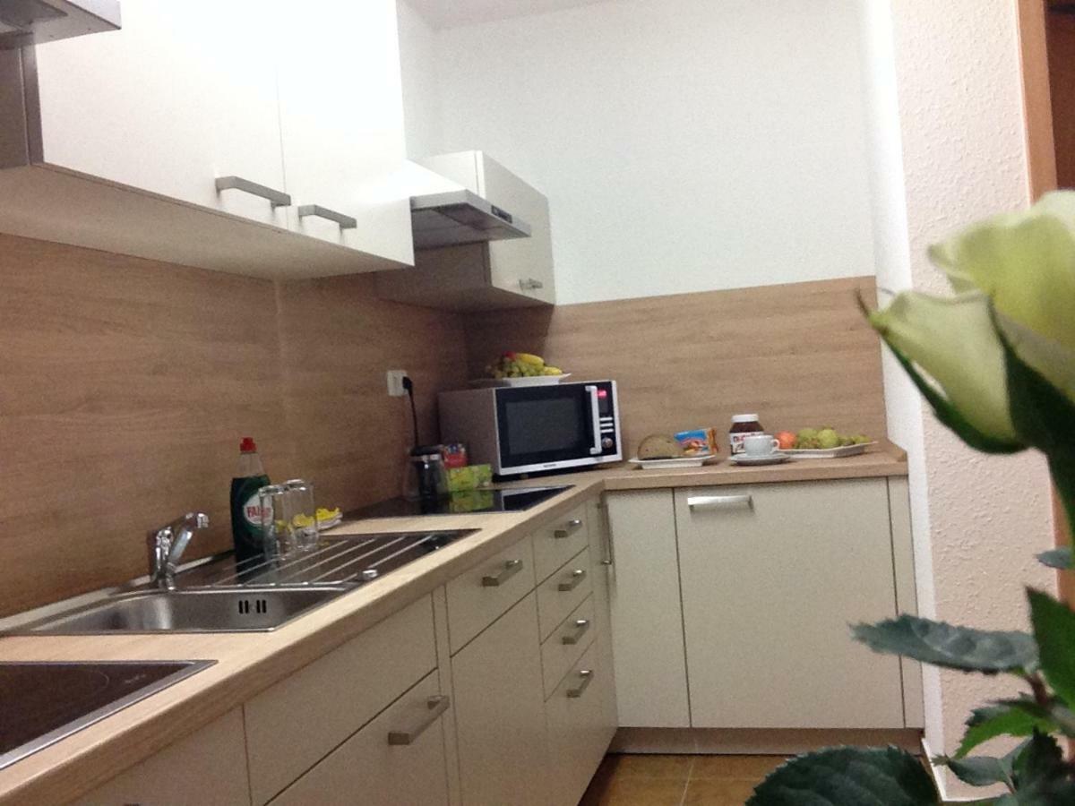 Ferienwohnung Ortrand - Pension Bagian luar foto