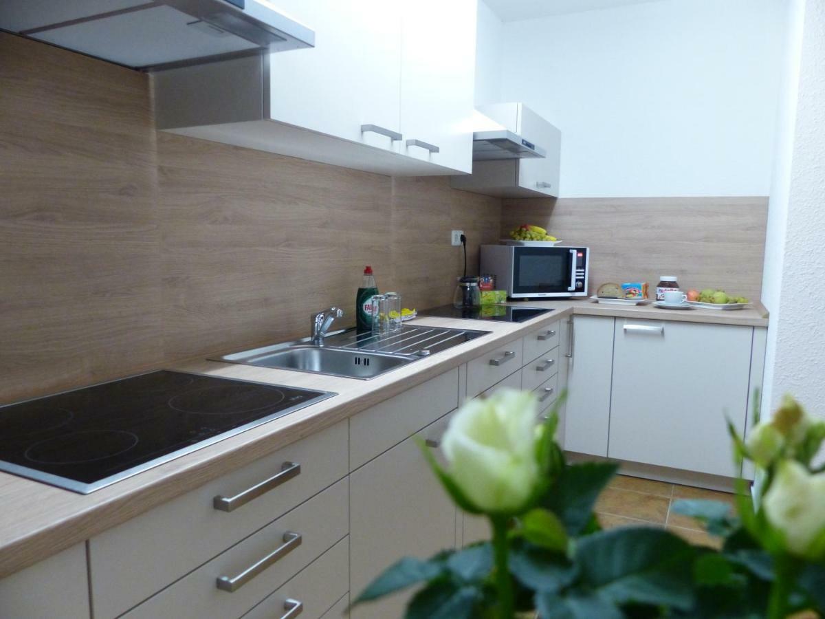 Ferienwohnung Ortrand - Pension Bagian luar foto