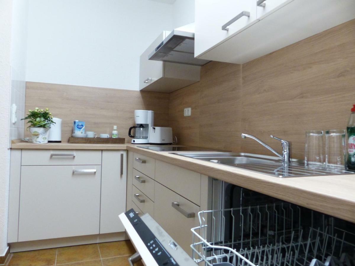 Ferienwohnung Ortrand - Pension Bagian luar foto